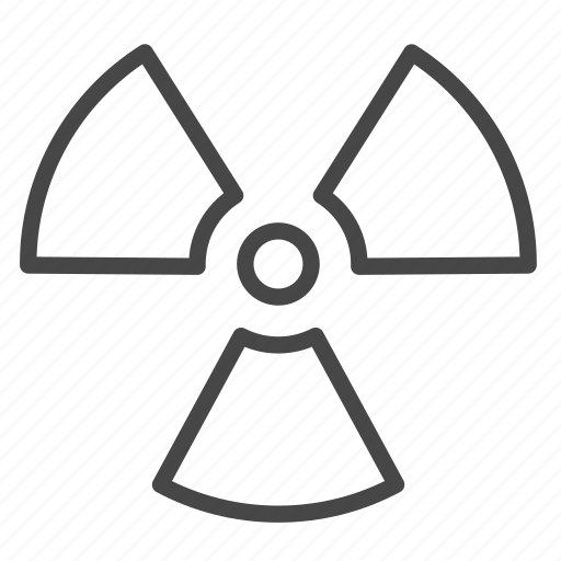 Danger, hazard, radioactive, sign, warning, radiation, hazardous icon - Download on Iconfinder