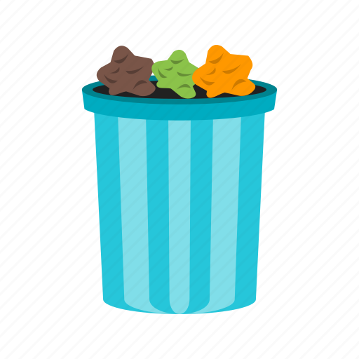 Bin, can, container, garbage, recycling, trash, warning icon - Download on Iconfinder