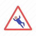 caution, danger, safety, sign, slip, warning, water