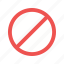 forbidden, no, prohibited, red, sign, stop, wrong 