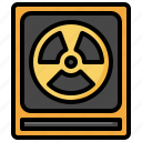 radiation, radioactive, ecology, environment, signaling, alert, security