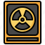 radiation, radioactive, ecology, environment, signaling, alert, security 
