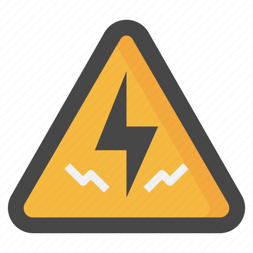 Electricity, caution, prohibition, signaling, warning, forbidden icon - Download on Iconfinder
