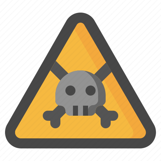 Toxic, poison, caution, signaling, warning, prohibition icon - Download on Iconfinder