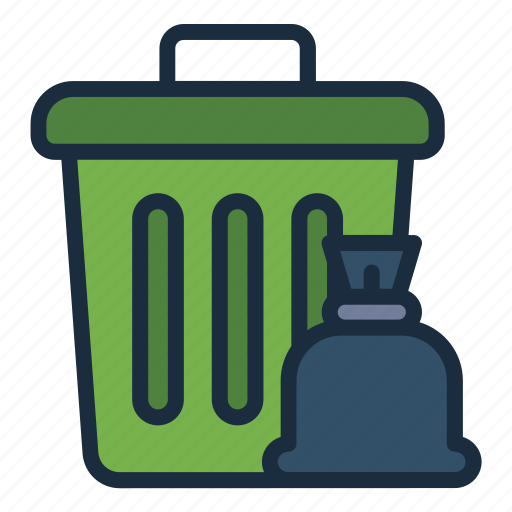 Garbage, trash, bin, rubbish, ecology, environtment, recycle icon - Download on Iconfinder