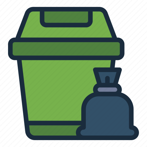 Trash, bin, garbage, rubish, ecology, environtment, recycle icon - Download on Iconfinder