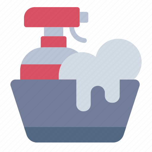 Cleaning, spray, bucket, washing, soap, wash, ecology icon - Download on Iconfinder