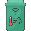 bin, smart, disposal, sanitation, technology 