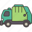 waste, truck, disposal, vehicle, sanitation 