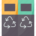 trash, separate, waste, management, disposal