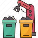 waste, management, disposal, robot, industrial