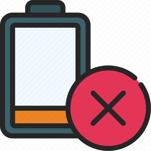 No, battery, disposal, waste, hazardous icon - Download on Iconfinder