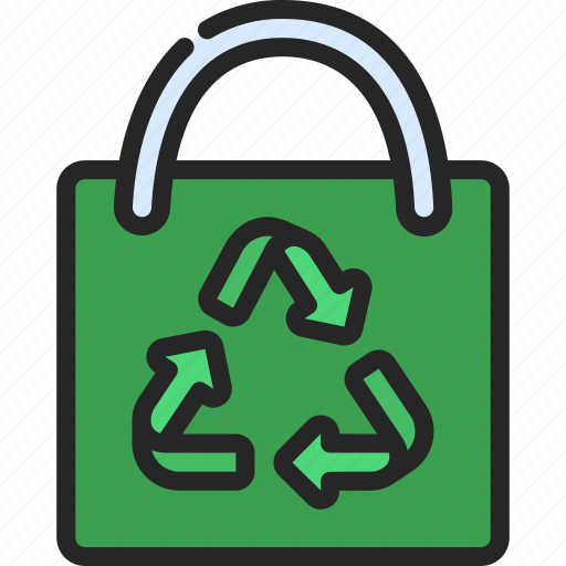 Recyclable, bag, recycle, recycling, trash icon - Download on Iconfinder