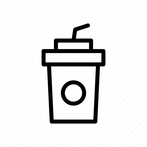 Drink, juice, papercup, straw, waste icon - Download on Iconfinder