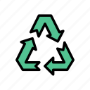 arrow, recycle, recycling, restore, sign