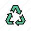 arrow, recycle, recycling, restore, sign 