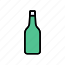 alcohol, bottle, storage, waste, wine