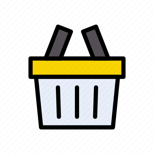Basket, garbage, plastic, sorting, trolley icon - Download on Iconfinder