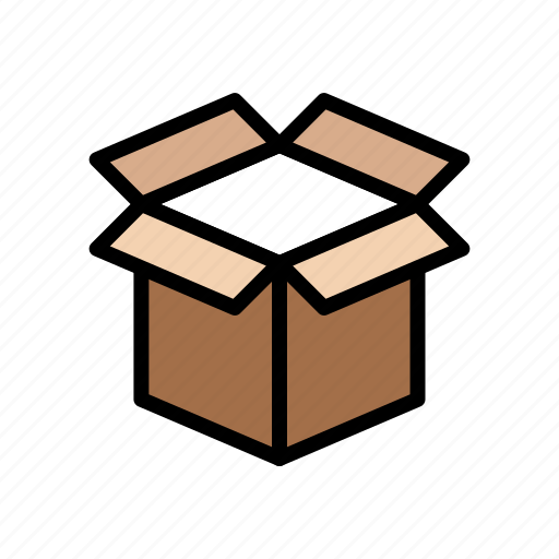 Box, carton, delivery, open, parcel icon - Download on Iconfinder