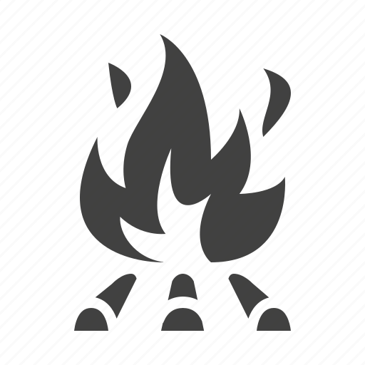 Bonfire, campfire, fire, flammable icon - Download on Iconfinder