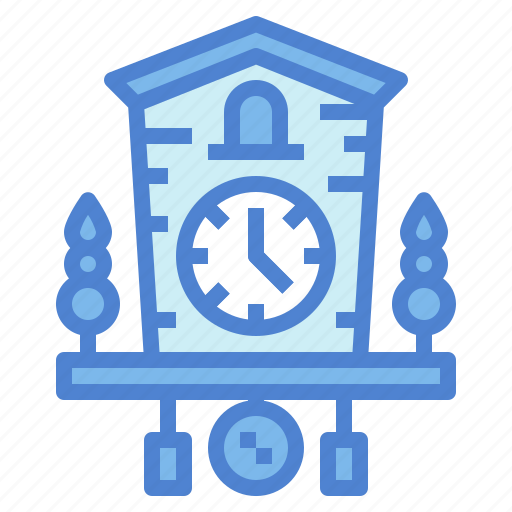 Alarm, clock, craft, cuckoo, wood icon - Download on Iconfinder