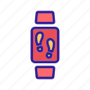contour, drawing, linear, smartwatch, tracker
