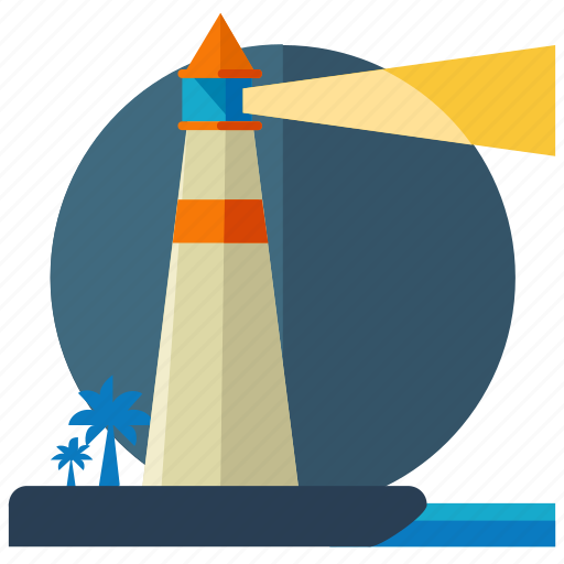Activities, flash, lighthouse, tower, tree, water icon - Download on Iconfinder