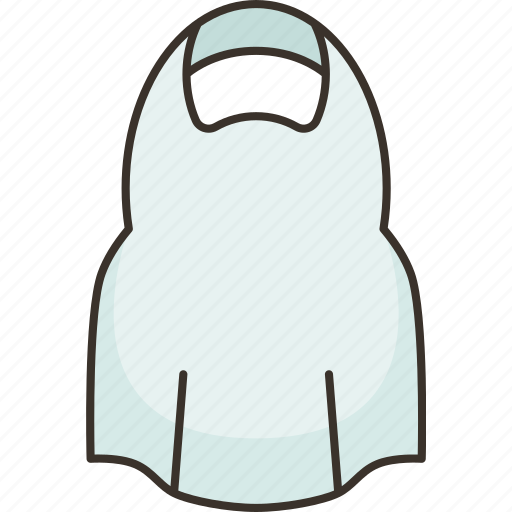 Disposable, aprons, protective, single, use icon - Download on Iconfinder