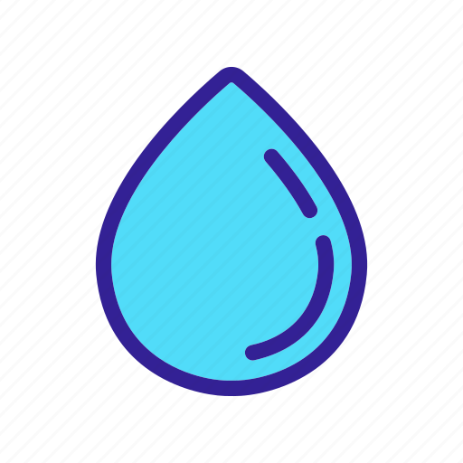 Contour, drop, liquid, nature, oil, silhouette, waterdrop icon - Download on Iconfinder