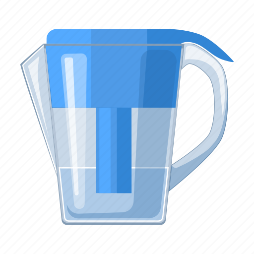 Cleaning, filter, filtering, jug, protection, system, water icon - Download on Iconfinder
