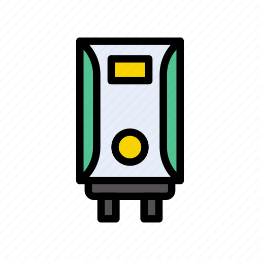 Gas, geyser, heater, plumbing, water icon - Download on Iconfinder