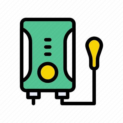 Electronics, geyser, heater, plumbing, water icon - Download on Iconfinder