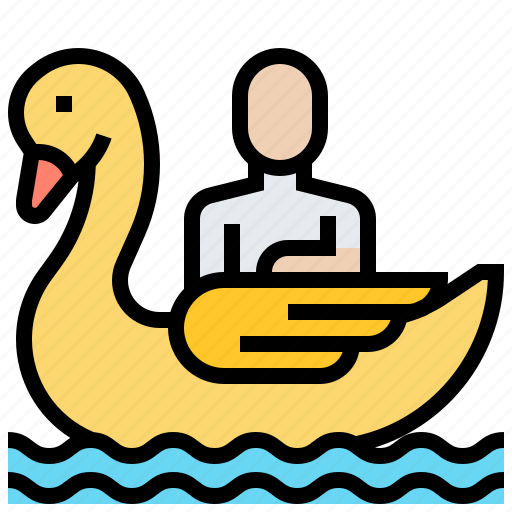 Life, park, ring, swan, water icon - Download on Iconfinder