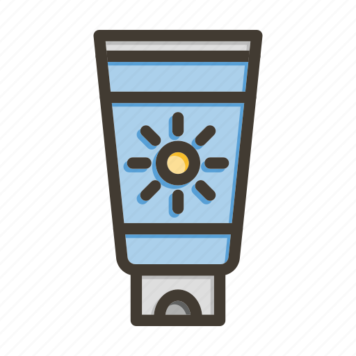 Sunscreen, sun, sunblock, care, summer, beach icon - Download on Iconfinder