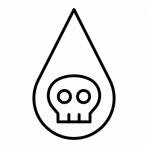 Water, pollution, toxic, poison, contaminate icon - Download on Iconfinder
