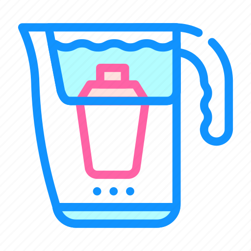 Pot, filtering, chlorine, equipment, purification, plant icon - Download on Iconfinder