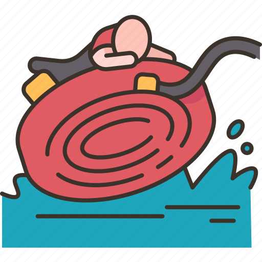 Tubes, flying, towing, fun, activity icon - Download on Iconfinder