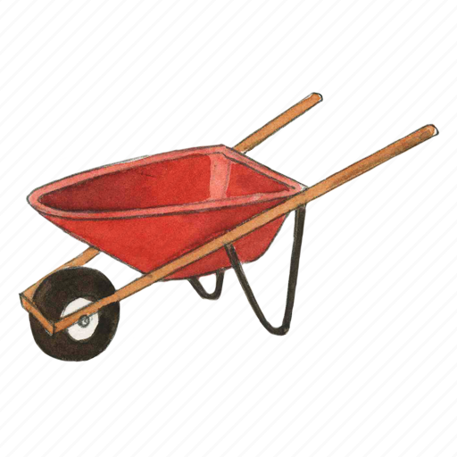 Gardening, garden, cart, wheelbarrow icon - Download on Iconfinder