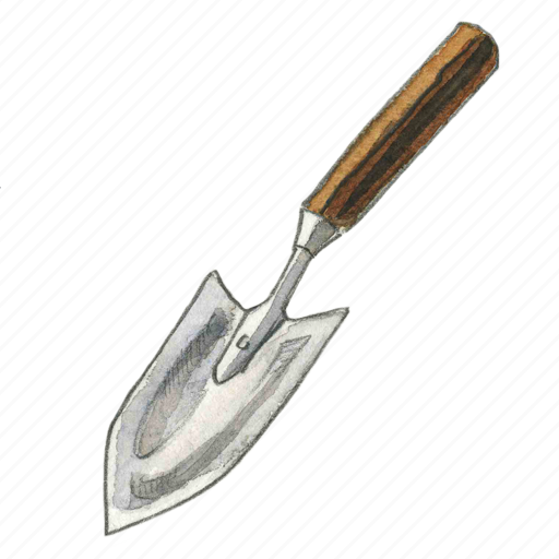 Summer, shovel, gardening, garden, spring, tool, trowel icon - Download on Iconfinder