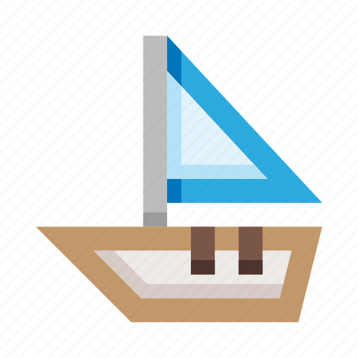 Yacht, ship, boat, sail, watercraft, transport, vessel icon - Download on Iconfinder