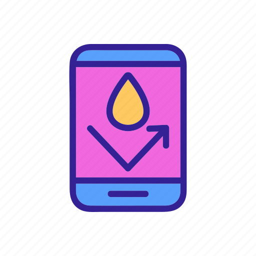 Antiwetting, art, concept, contour, drawing, drop, waterproof icon - Download on Iconfinder