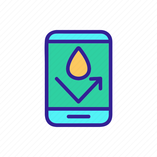 Antiwetting, art, concept, contour, drawing, drop, waterproof icon - Download on Iconfinder