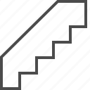 stairs, staircase, escalator, building