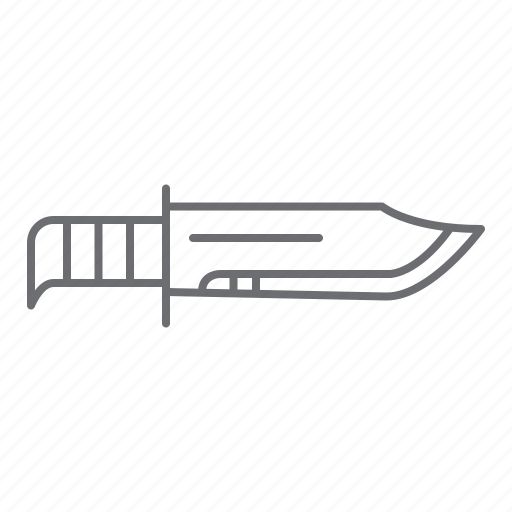 Knife, weapon, army, war, military, badge icon - Download on Iconfinder