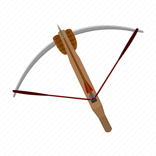 Arrow, bowstring, crossbow, weapon icon - Download on Iconfinder