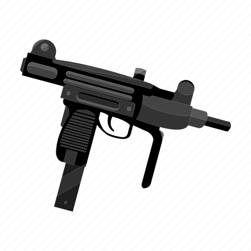Army, automatic, machine gun, military, pistol, weapon icon - Download on Iconfinder