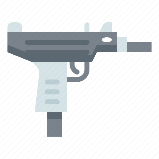 Uzi, shotgun, arm, crime, pistol, gun, weapons icon - Download on Iconfinder