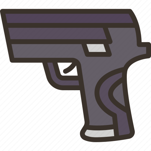 Handgun, gun, pistol, firearm, ammunition icon - Download on Iconfinder