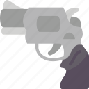 gun, revolver, bullet, trigger, firearm