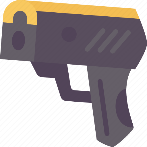 Gun, stun, taser, electroshock, defensive icon - Download on Iconfinder